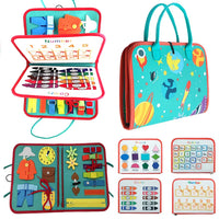 Preschool Toddler Busy Board Preschool Children Intelligence Learning