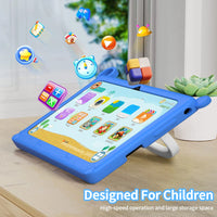 New 7 Inch 5G WiFi Android Learning Education Tablets Quad Core 4GB