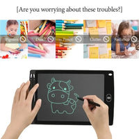 LCD Writing Tablet Children Graffiti Sketchpad Handwriting Blackboard