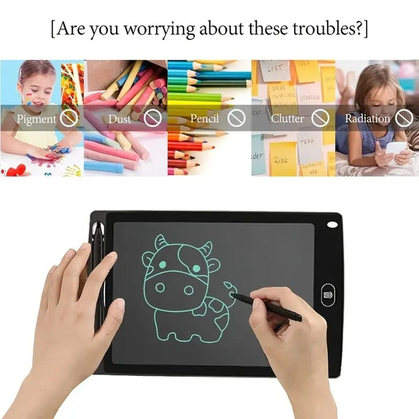 LCD Writing Tablet Children Graffiti Sketchpad Handwriting Blackboard