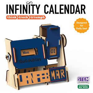 Skillmatics Buildables Infinity Calendar - Step By Step Kids Build